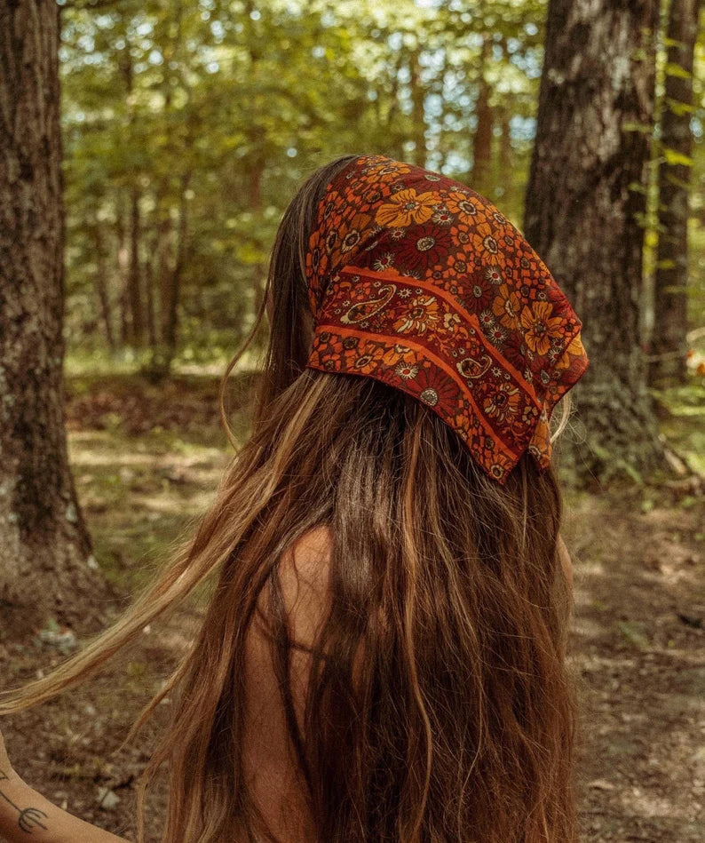 Fall Aesthetic Charmed Headscarves